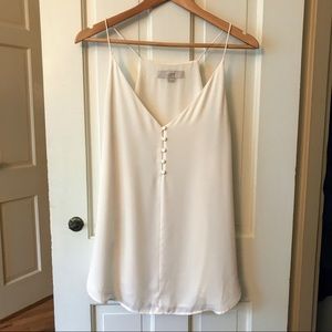Ann Taylor Loft Cream Camisole